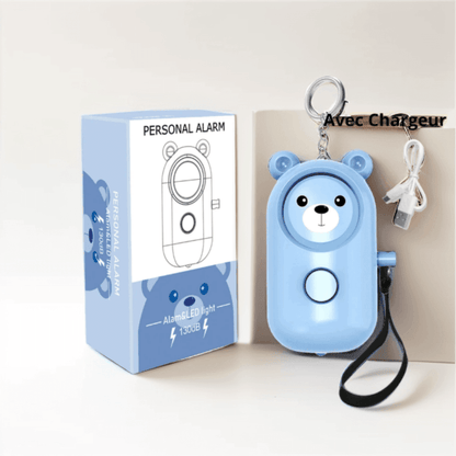 [Self Défense] Porte Clef Panda Alarme 130DB - Adriansécurité