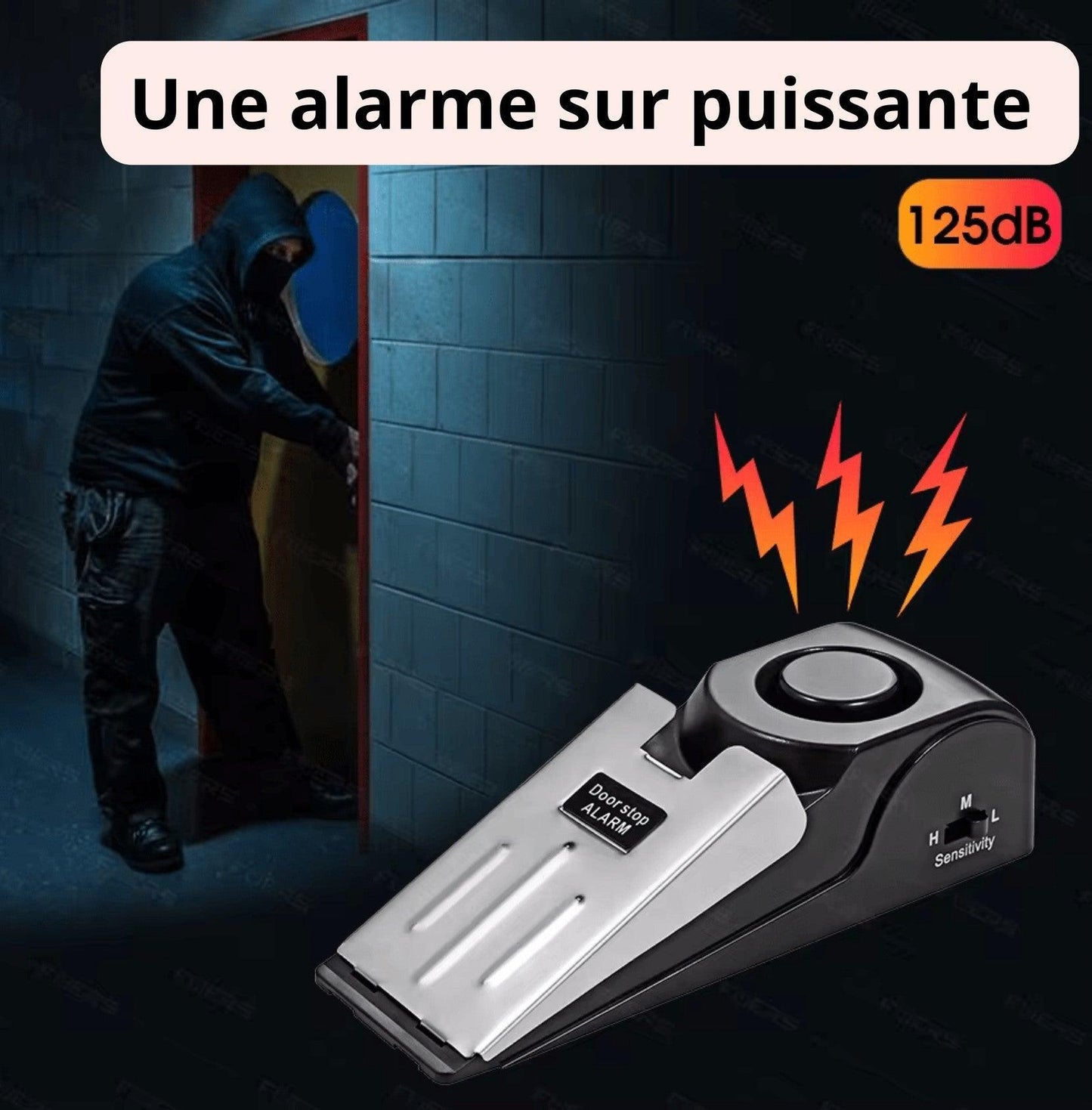 AdrianLock Bloque Porte 125 DB - Adriansécurité