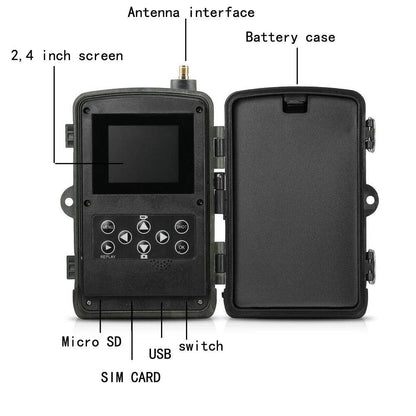 Camera De Chasse HC801PRO 4G 4K 30MP En Direct Et Enregistrement Could - Adriansécurité