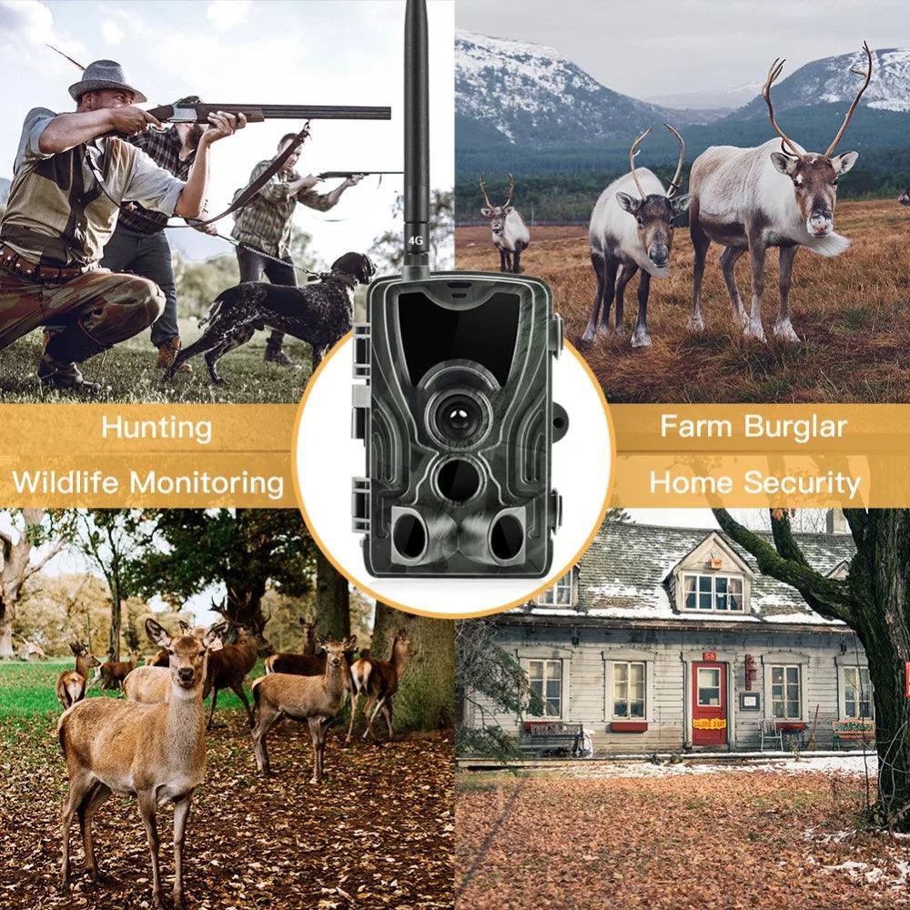 Camera De Chasse HC801PRO 4G 4K 30MP En Direct Et Enregistrement Could - Adriansécurité