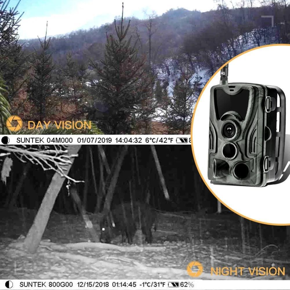 Camera De Chasse HC801PRO 4G 4K 30MP En Direct Et Enregistrement Could - Adriansécurité