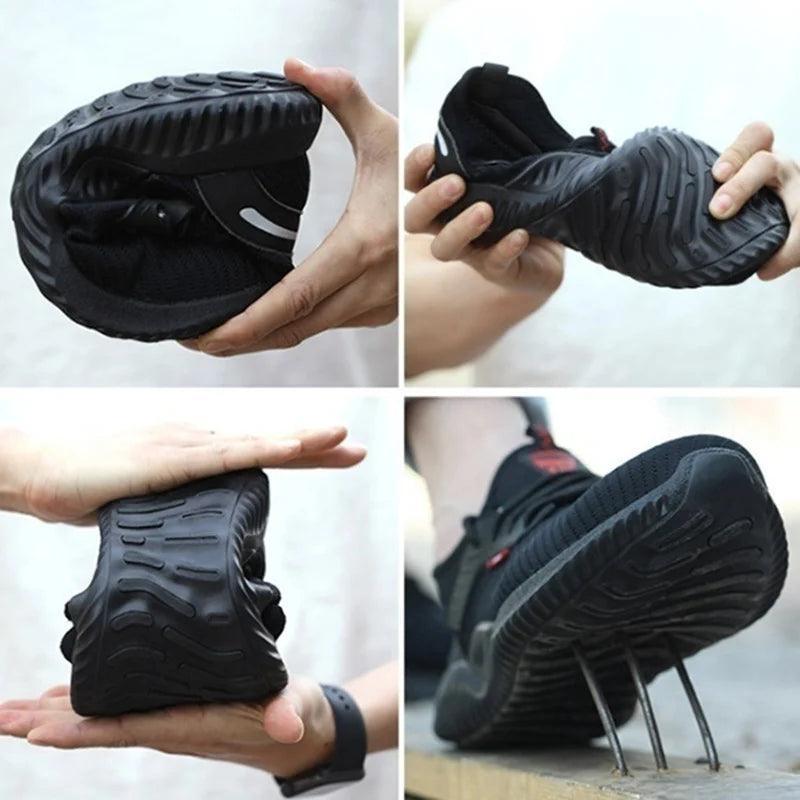 Sneakers de sécurité Homme Femme - Sneakers Indestructibles - Ultra Solide à Coque - Adriansécurité