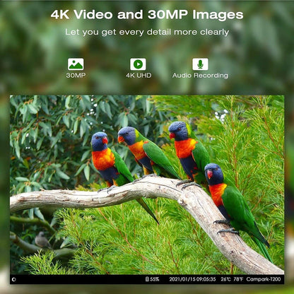 Camera De Chasse HC801PRO 4G 4K 30MP En Direct Et Enregistrement Could - Adriansécurité