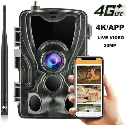 Camera De Chasse HC801PRO 4G 4K 30MP En Direct Et Enregistrement Could - Adriansécurité