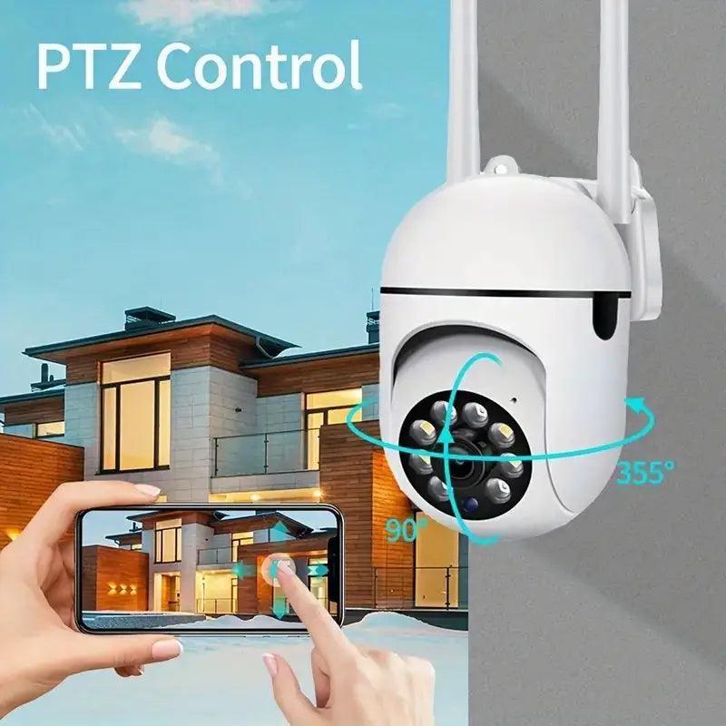 Camera Extérieur WIFI Motorisé Tracking Détection De Mouvement, Haut Parleur/Micro, Vision Nocturne - Adriansécurité